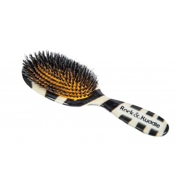 Rock &amp;amp; Ruddle Zebra Print Large Synthetic Bristle Hairbrush