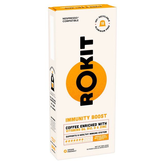 Rokit Immunity Boost Nespresso Compatible Coffee Pods   10 per pack