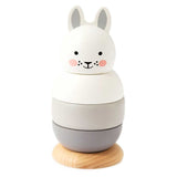 Rosa &amp;amp; Bo 'Bo Bunny' Wooden Stacking Toy