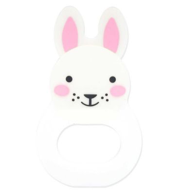 Rosa &amp;amp; Bo Pink Bo Bunny Teething Toy