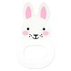 Rosa &amp;amp; Bo Pink Bo Bunny Teething Toy