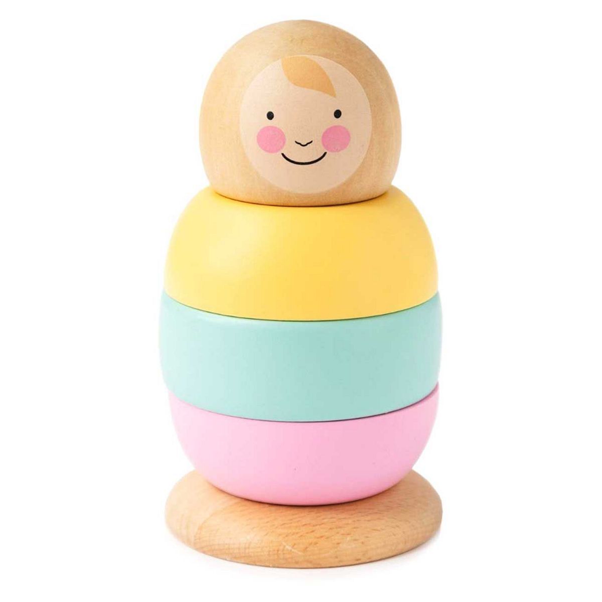 Rosa &amp;amp; Bo Rosa Wooden Stacking Toy