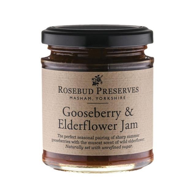 Rosebud Preserves Gooseberry &amp;amp; Elderflower Jam   227g