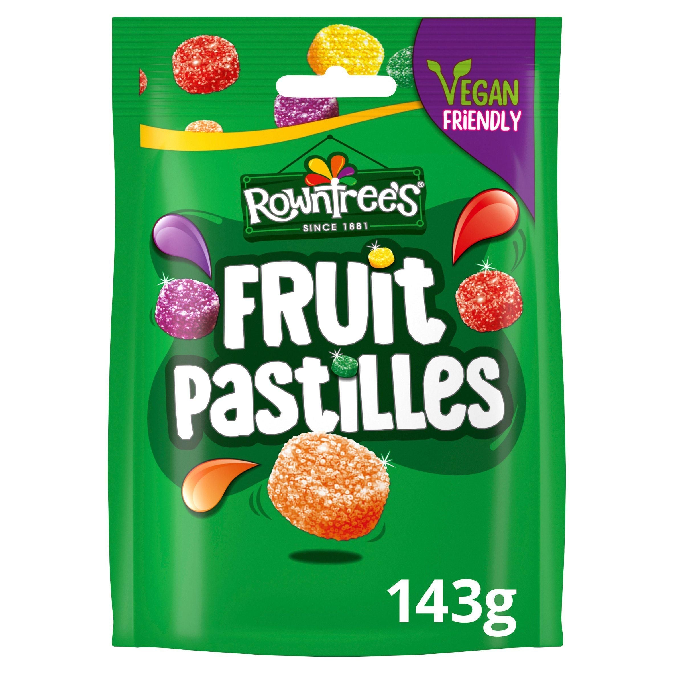 Rowntree&amp;rsquo;s Fruit Pastilles Sweets Sharing Pouch 143g