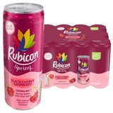 Rubicon Spring Black Cherry &amp;amp; Raspberry 12x330ml   12 x 330ml