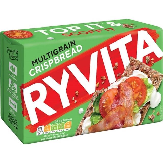 Ryvita Crispbread Multigrain Crackers    250g