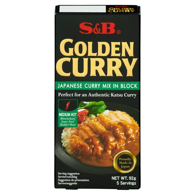 S&amp;amp;B Golden Curry Medium/Hot   100g