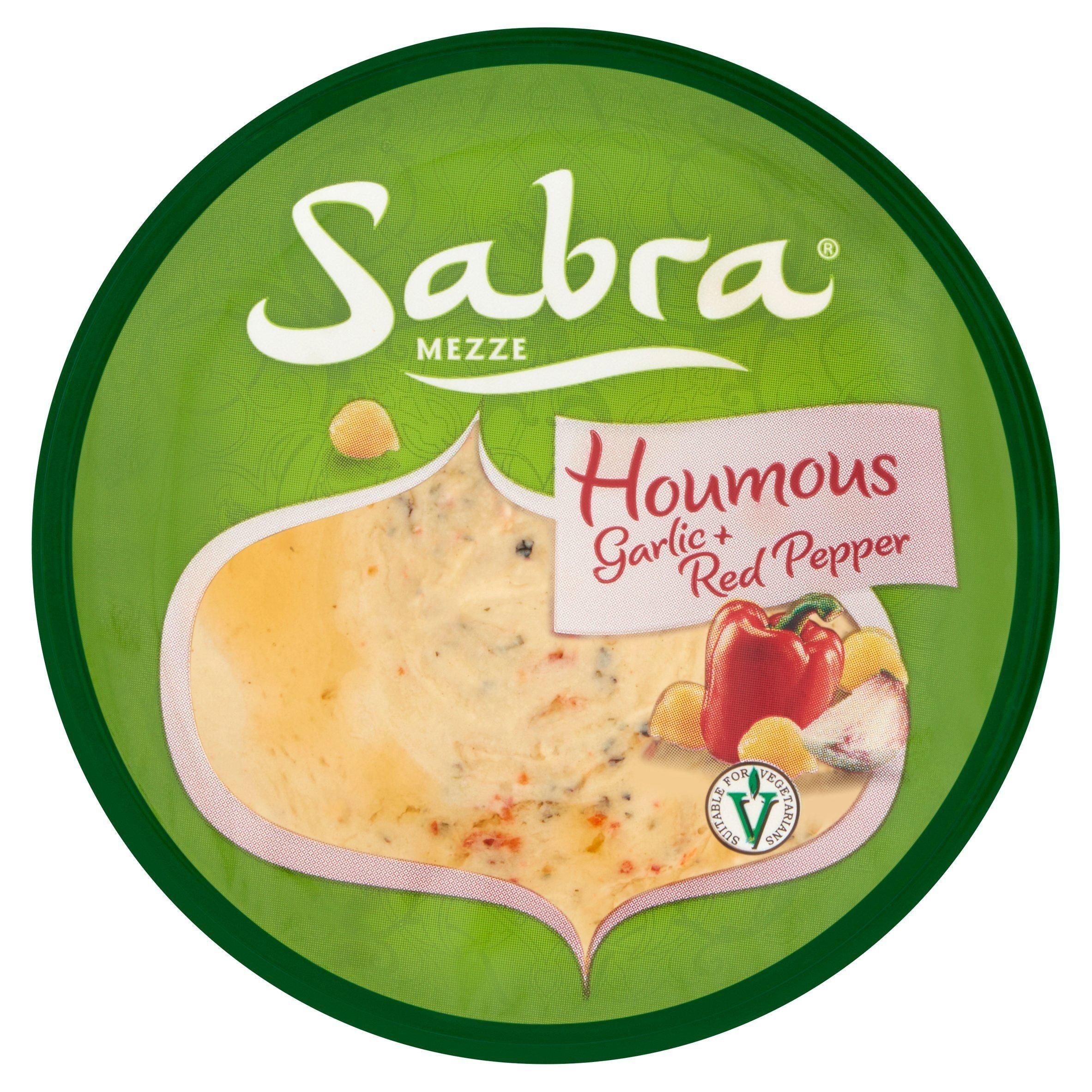 Sabra Houmous with Garlic &amp;amp; Red Pepper 200g
