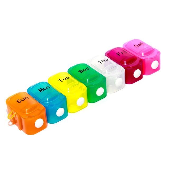Safe &amp;amp; Sound 7 Day Pop Open Pill Box