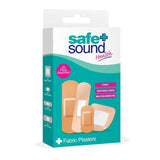 Safe &amp;amp; Sound Assorted Fabric Plasters   20 per pack