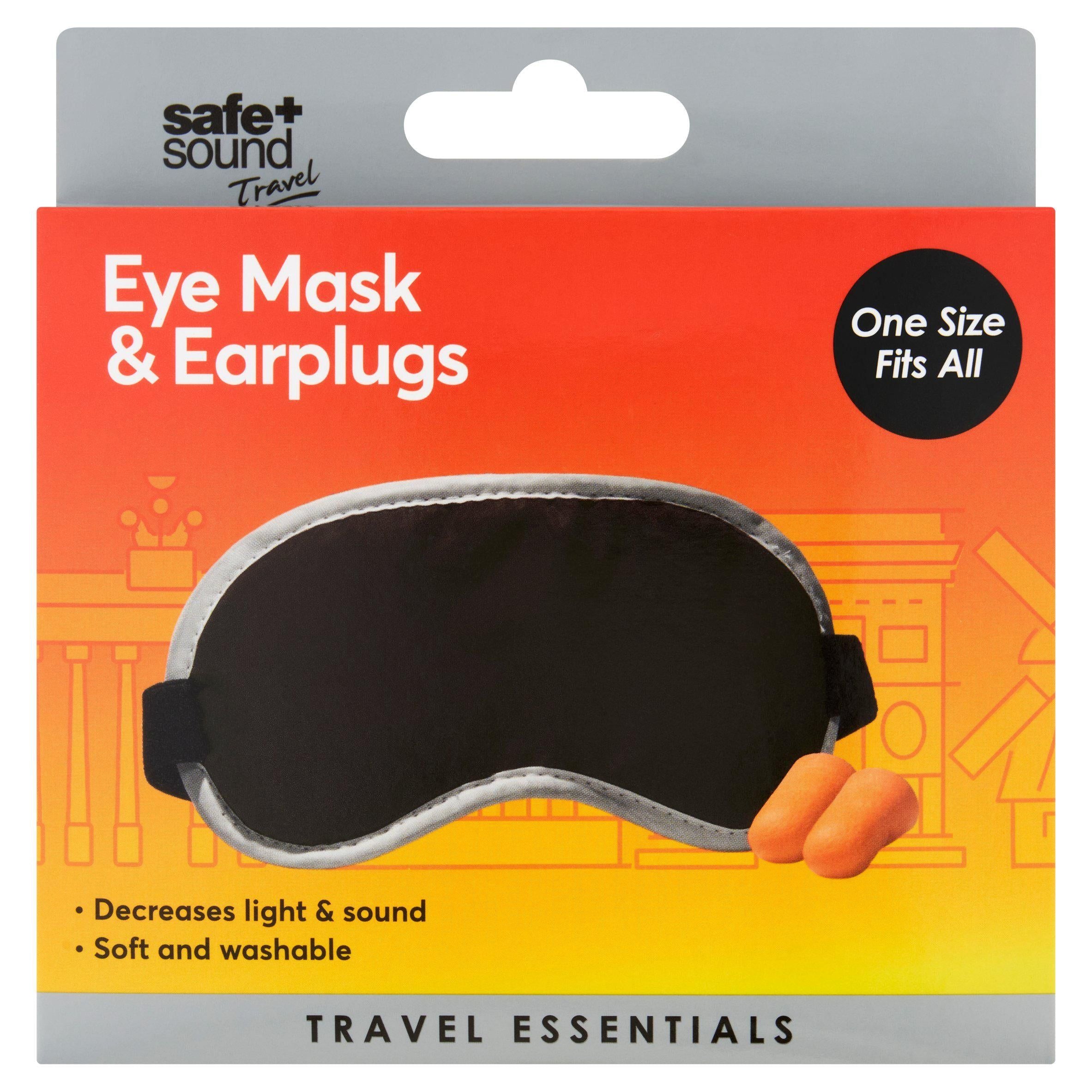 Safe + Sound Eye Mask &amp;amp; Earplugs