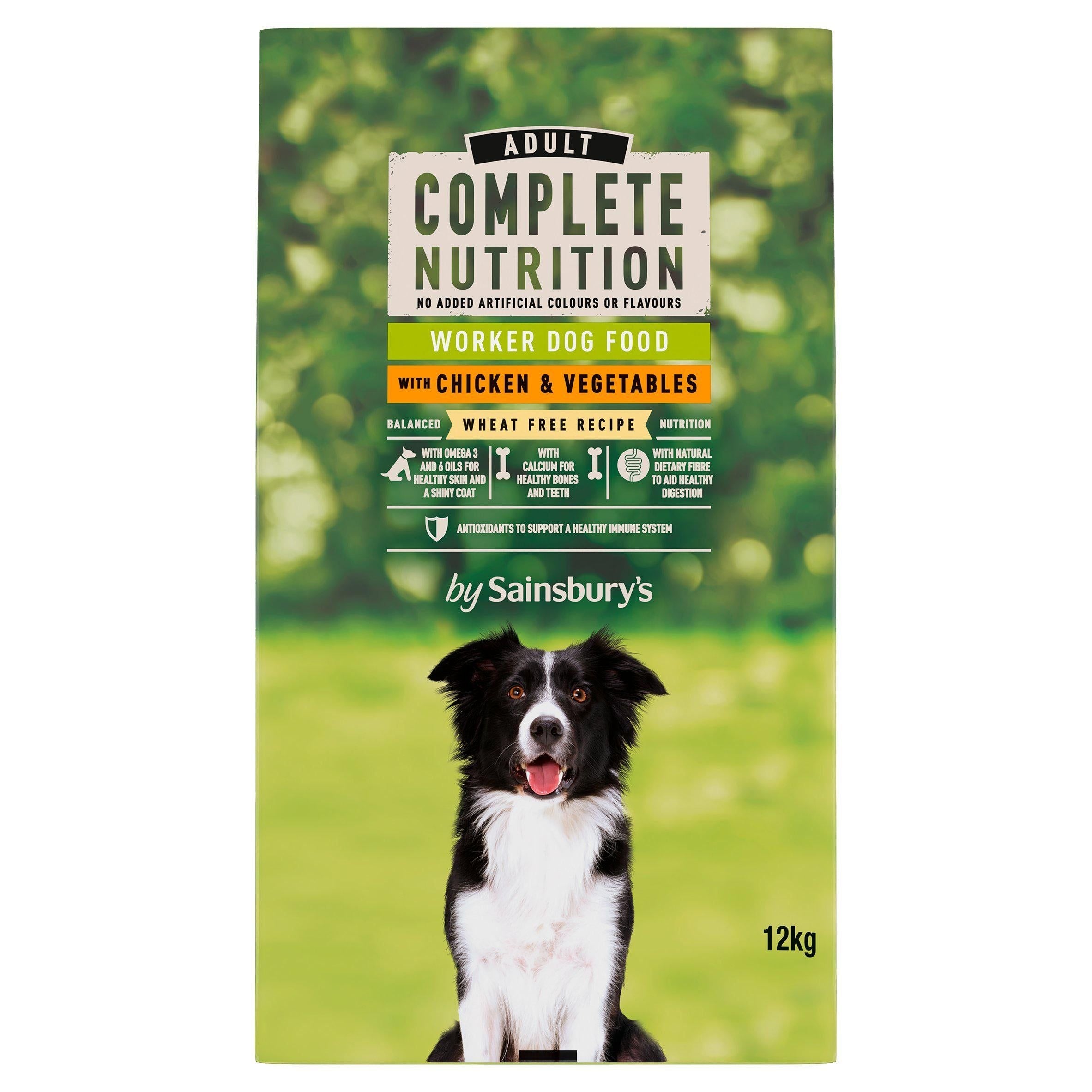 Sainsbury's Adult Complete Nutrition with Chicken &amp;amp; Vegetables 12kg