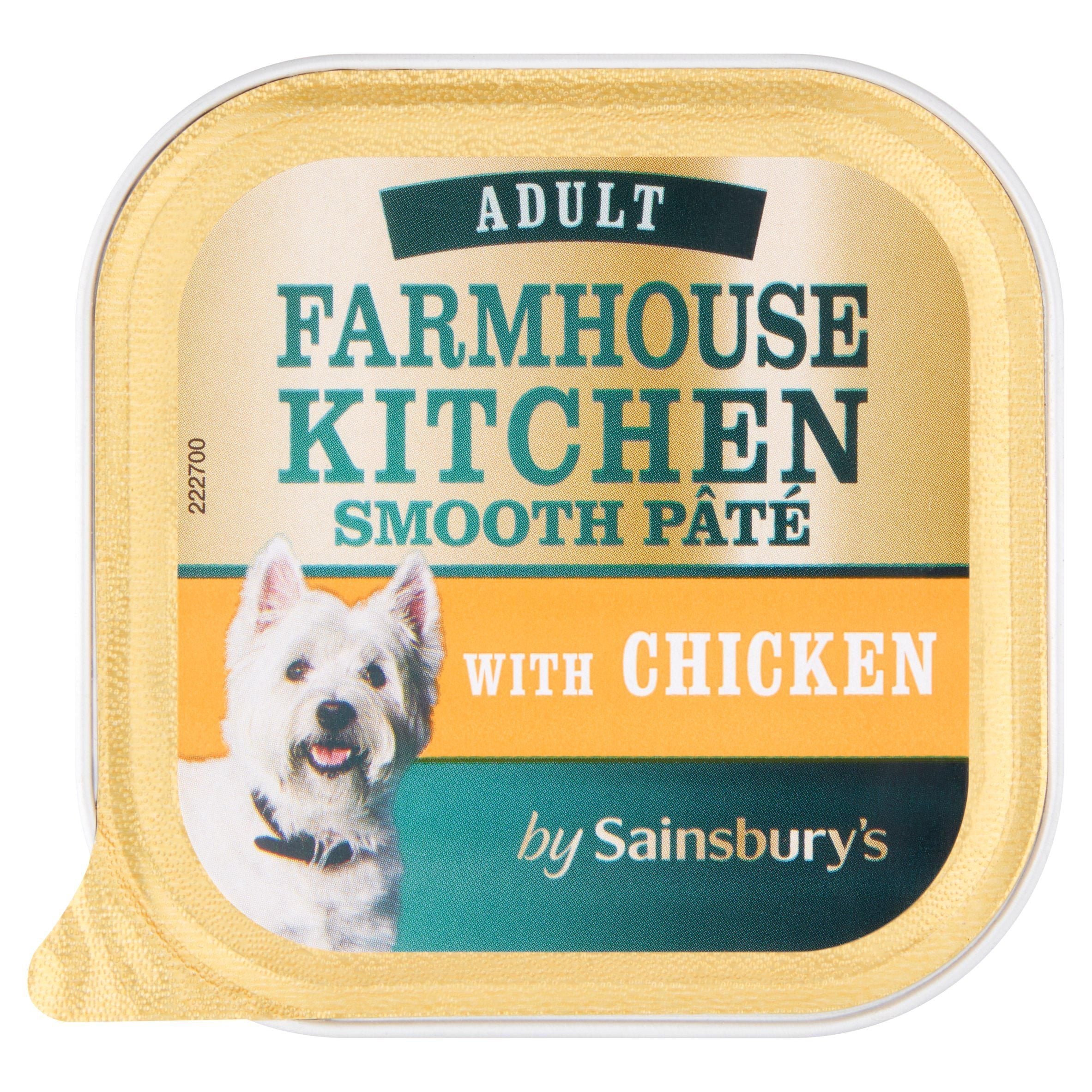 Sainsbury's Adult Farmhouse Kitchen Smooth Pat&amp;eacute; with Chicken 150g