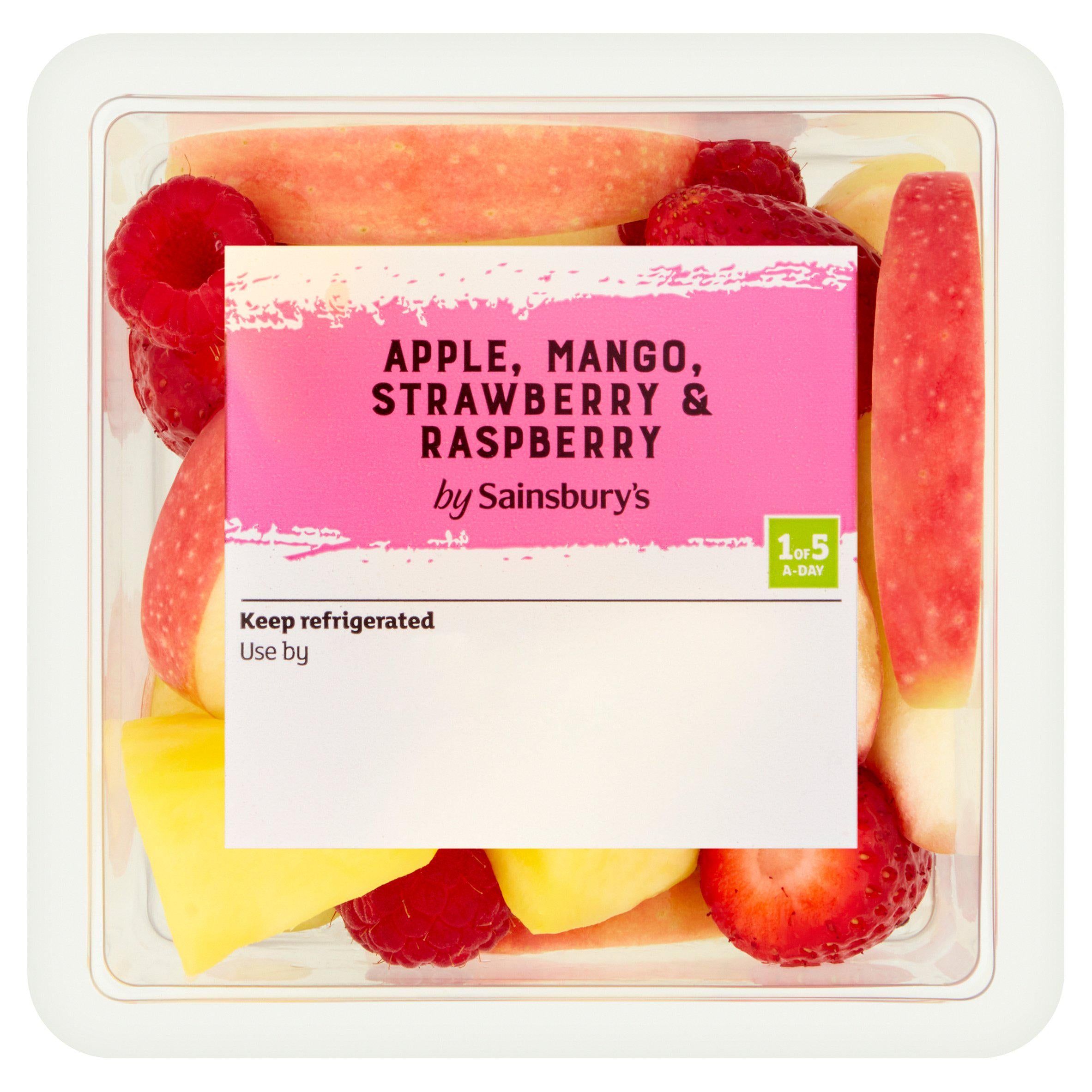 Sainsbury's Apple, Mango, Strawberry &amp;amp; Raspberry 220g