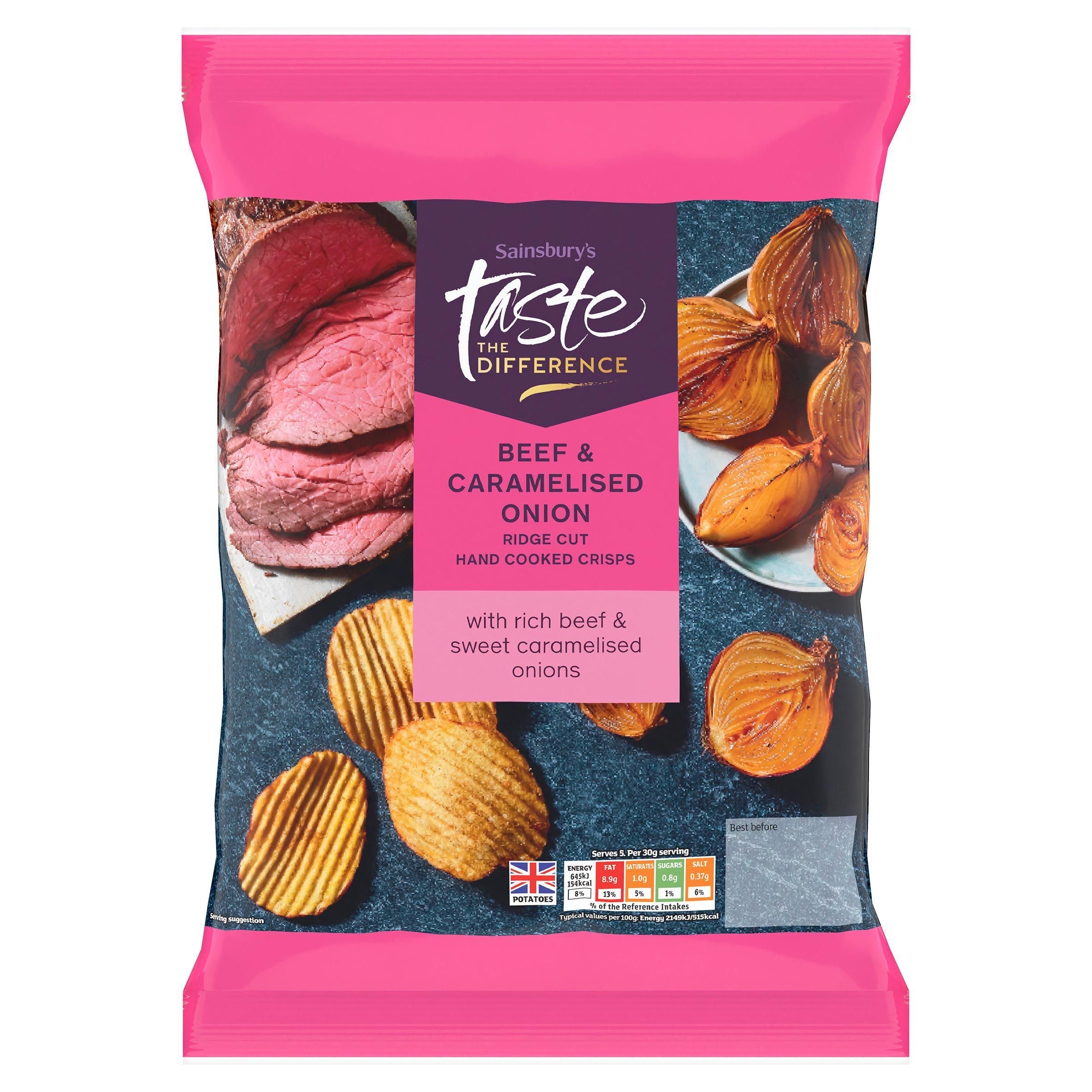 Sainsbury's Beef &amp;amp; Caramelised Onion, Taste the Difference