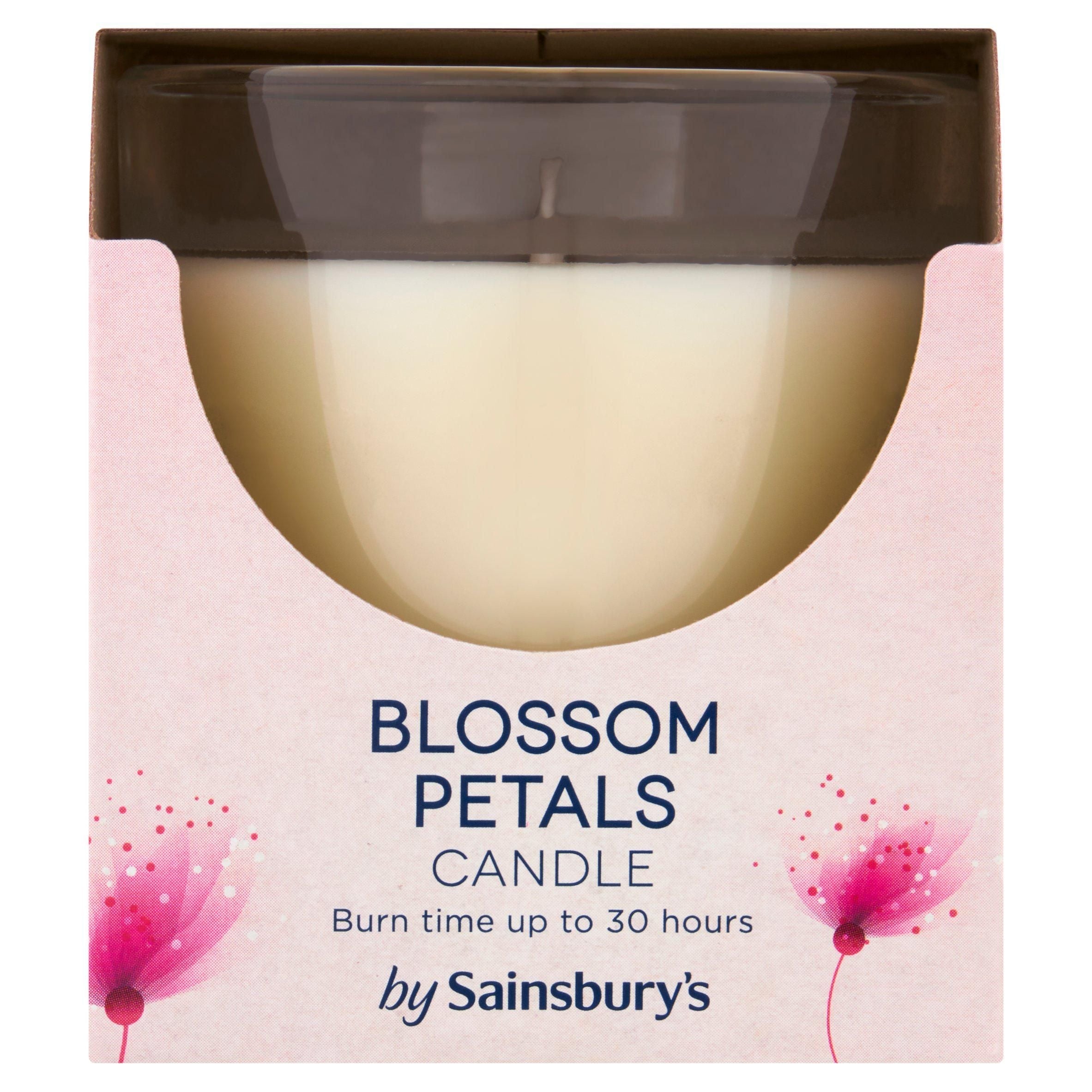 Sainsbury's Blossom Petals Candle 120g