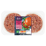 Sainsbury's British Beef Steak &amp;amp; Caramelised Onion Burgers, Taste the Difference x2 340g