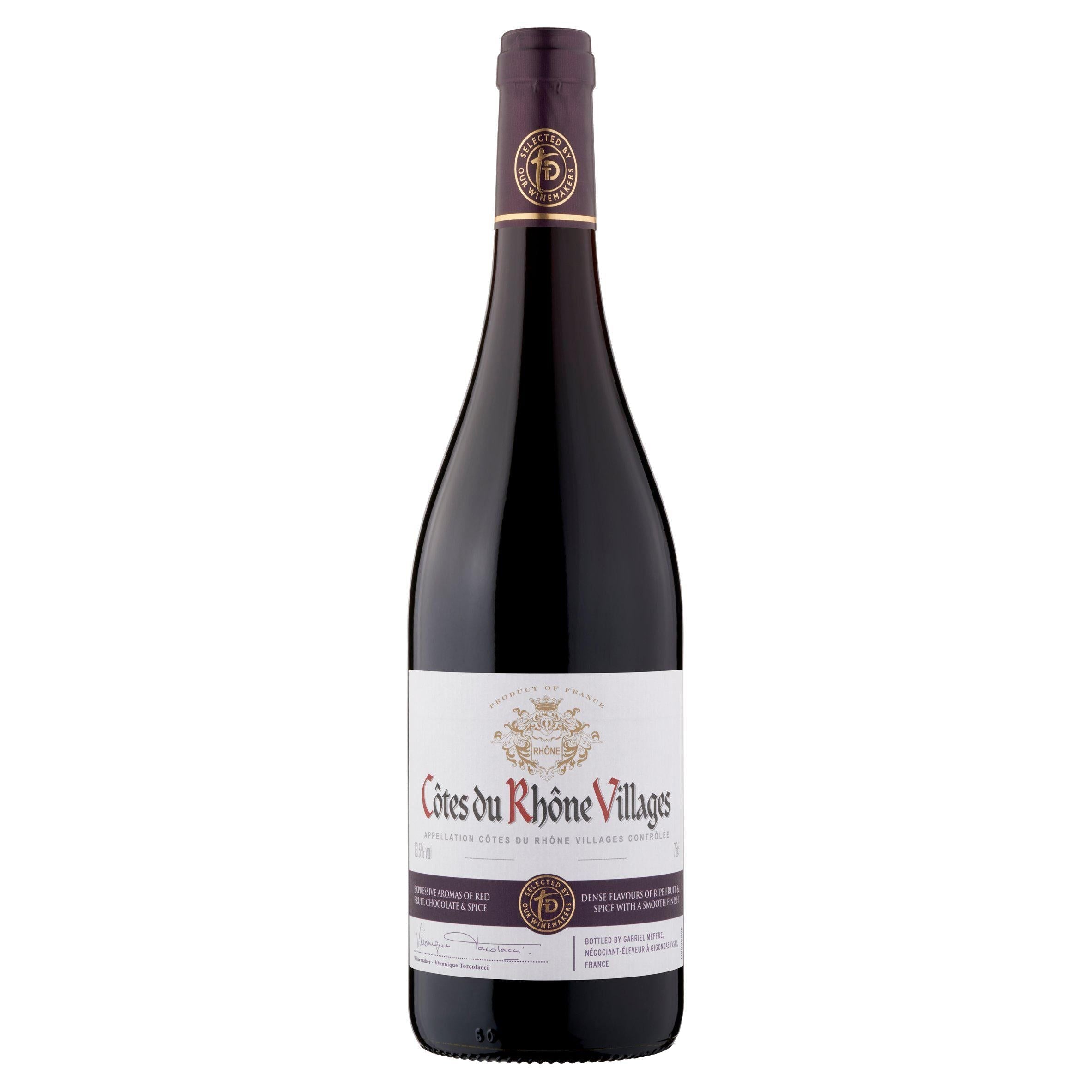 Sainsbury's C&amp;ocirc;tes du Rh&amp;ocirc;ne Villages, Taste the Difference 75cl
