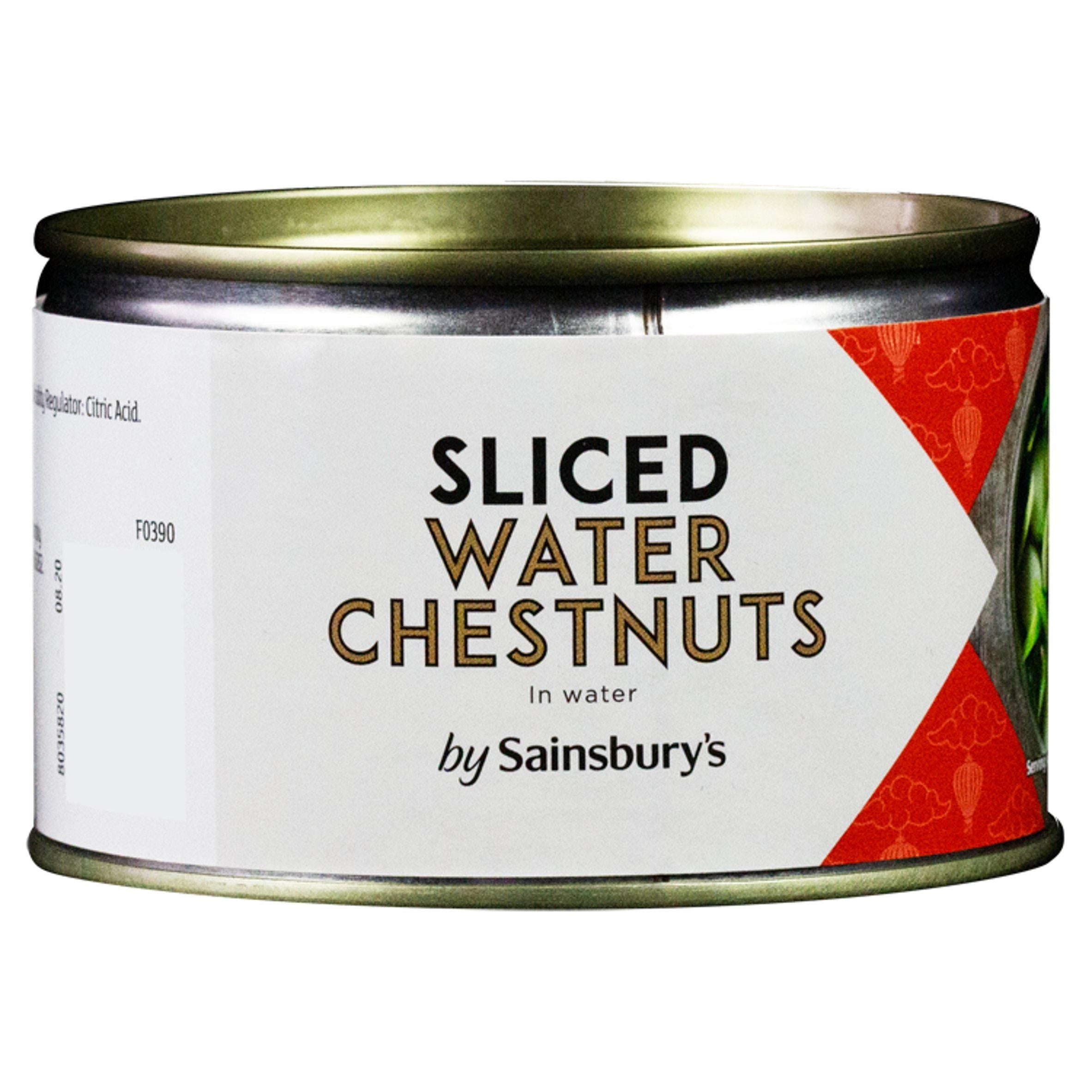 Sainsbury's Canned &amp;amp; Sliced Water Chestnuts 225g