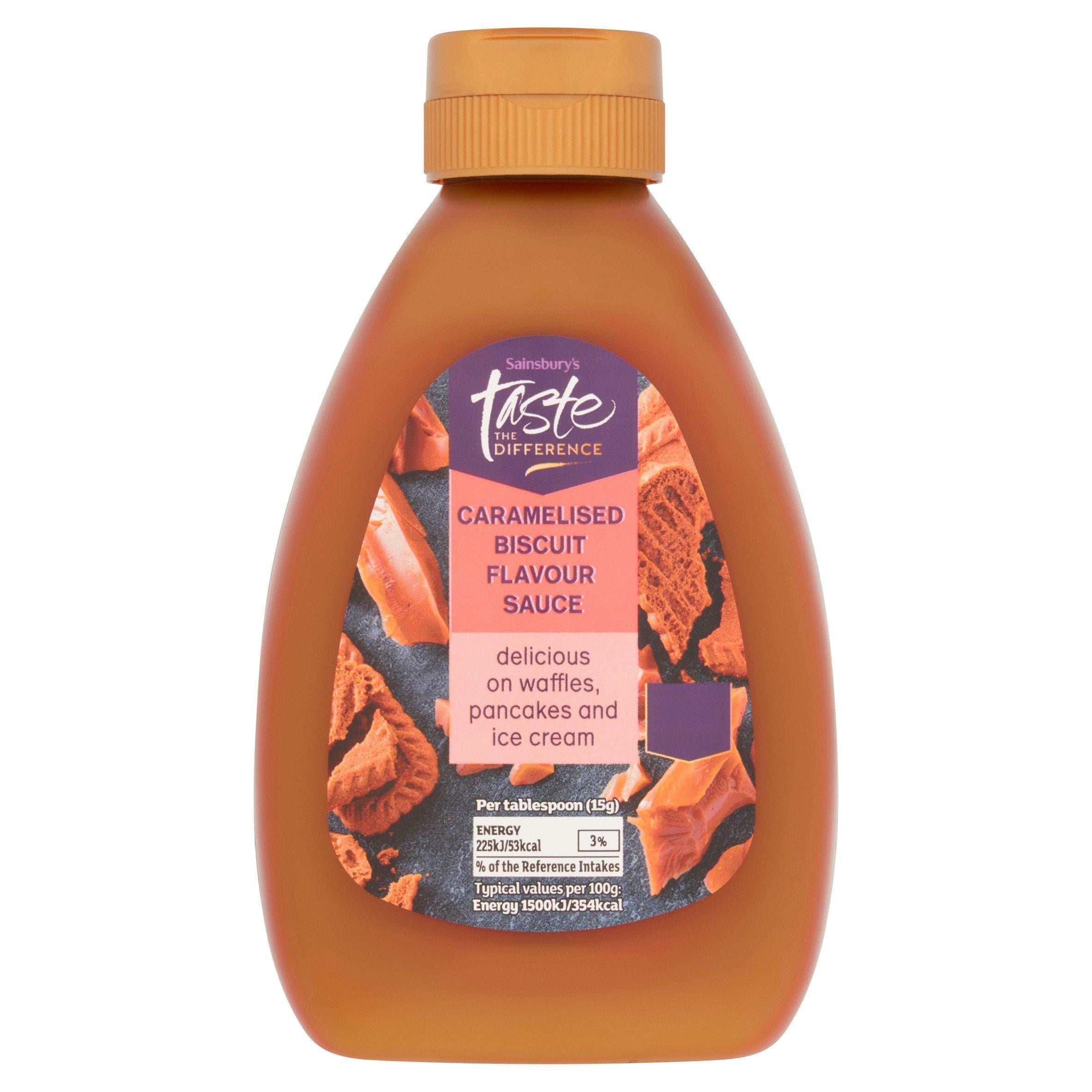 Sainsbury's Caramelised Biscuit Flavour Sauce, Taste the Difference 310g