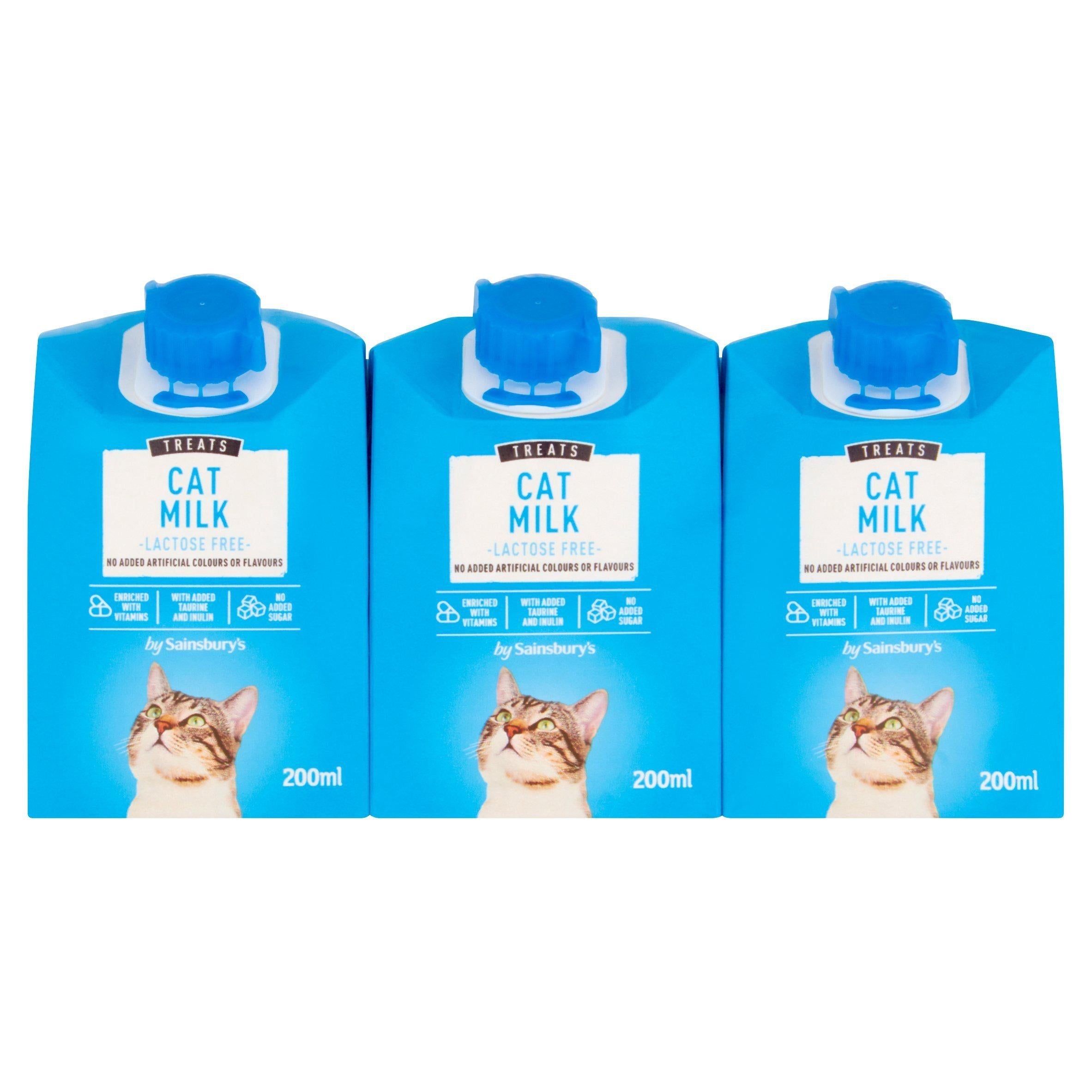 Sainsbury&amp;rsquo;s Cat Milk 3x200ml