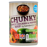 Sainsbury's Chunky Spicy Chicken &amp;amp; Pepper Soup 400g