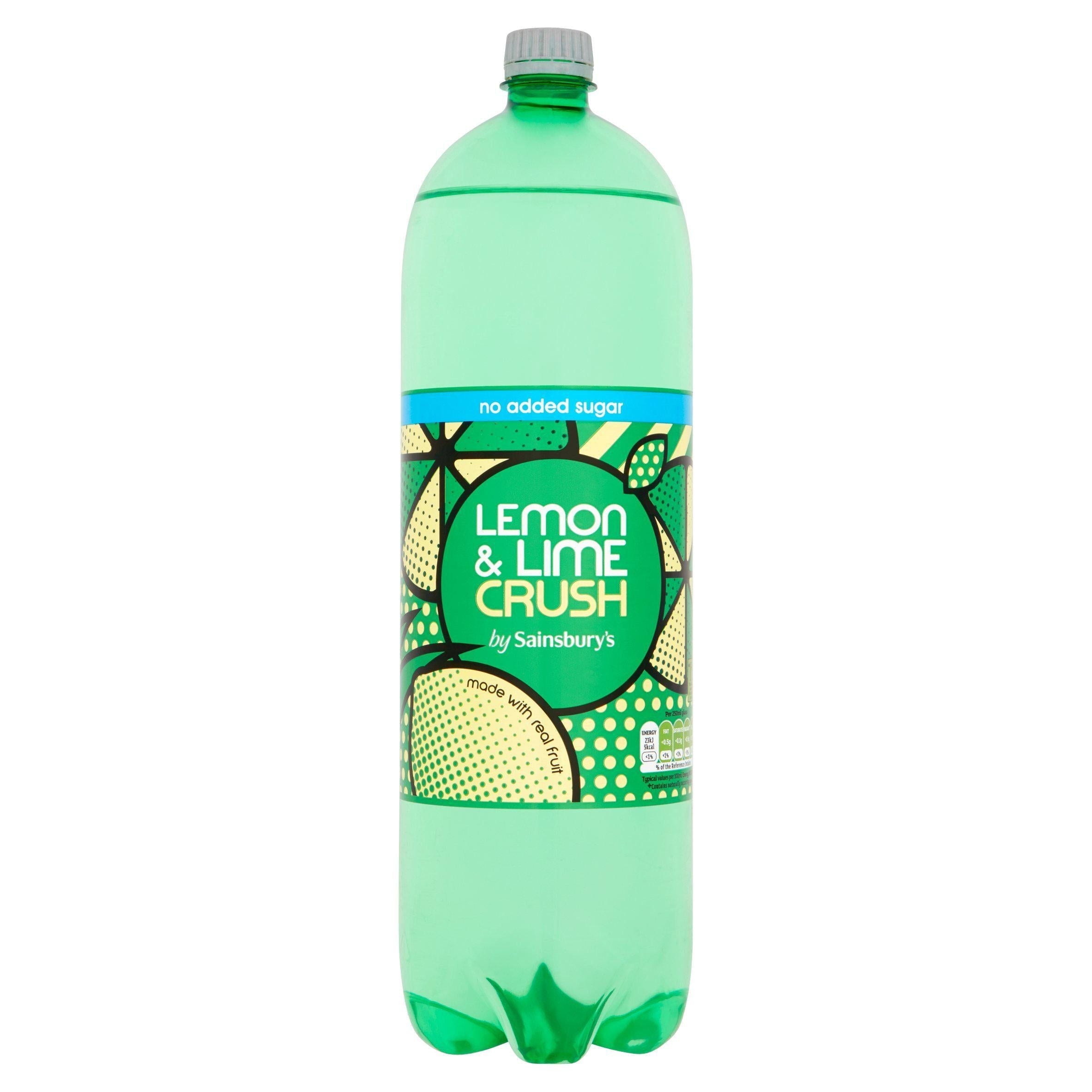 Sainsbury's Diet Lemon &amp;amp; Lime, No Added Sugar 2L