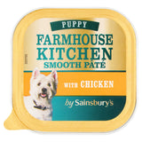 Sainsbury's Farmhouse Kitchen Puppy Food Pate with Chicken 150g