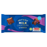 Sainsbury's Fruit &amp;amp; Nut Milk Chocolate 200g