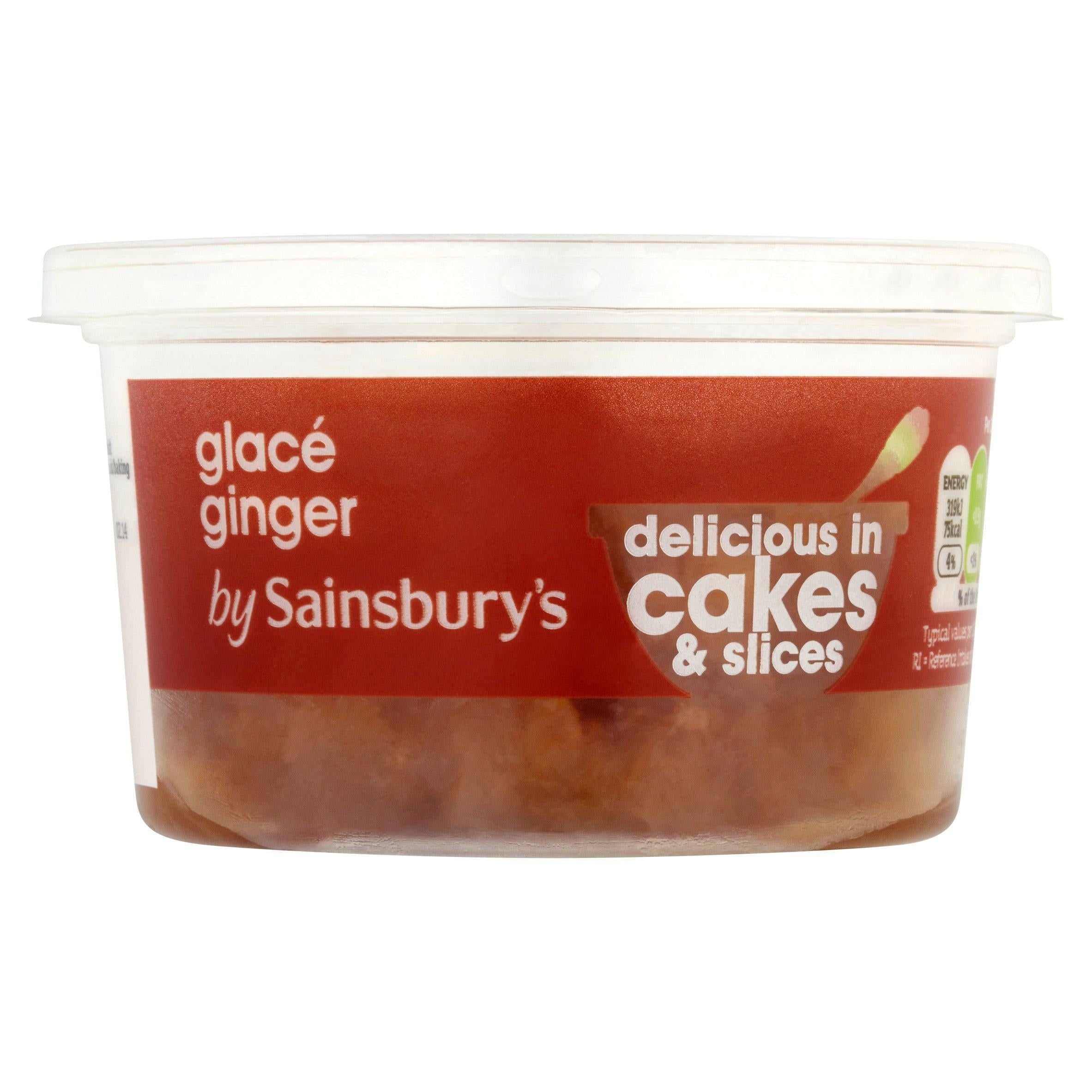 Sainsbury's Glac&amp;eacute; Ginger 200g