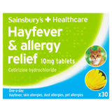 Sainsbury's Hayfever &amp;amp; Allergy Relief x30