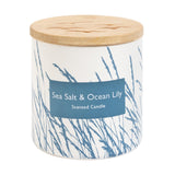 Sainsbury's Home 300g Candle with Lid -  Sea Salt &amp;amp; Ocean Lily