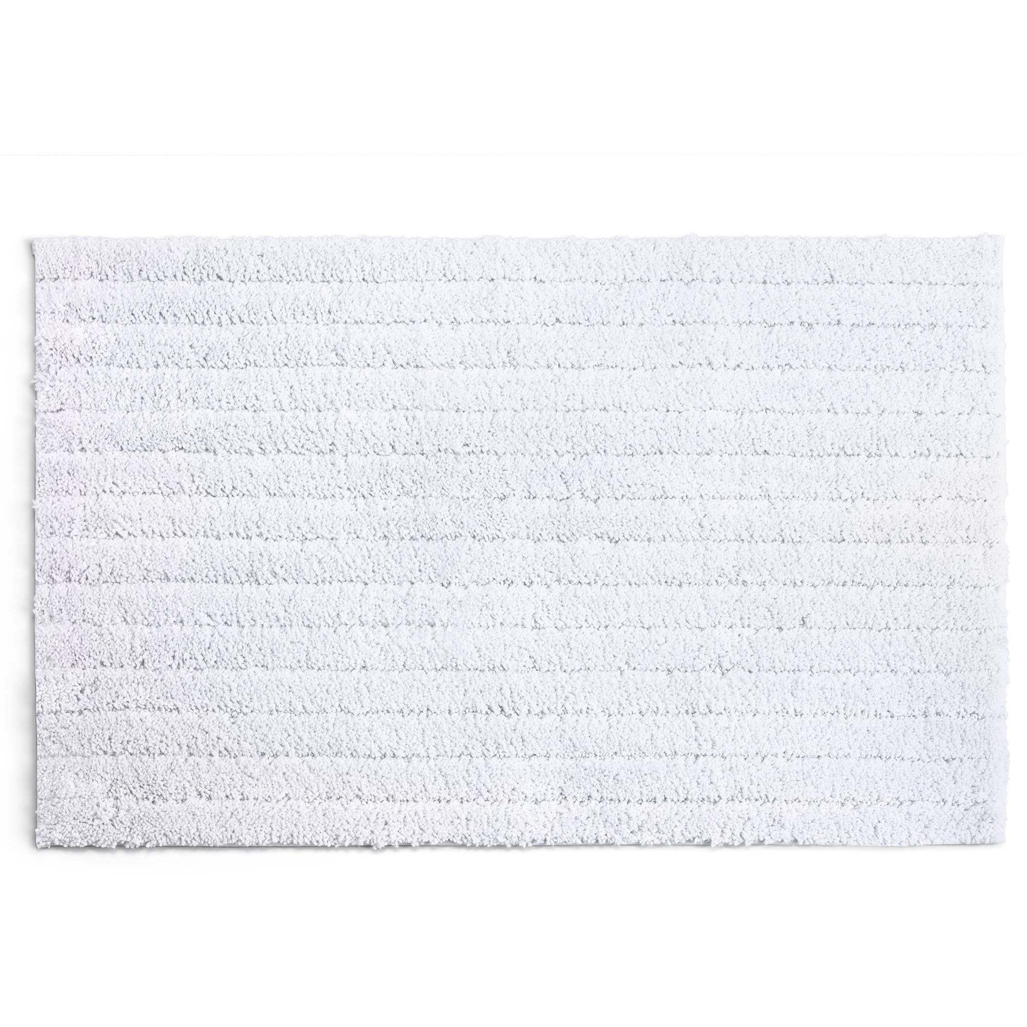 Sainsbury's Home Supersoft Quick Dry Bath Mat White