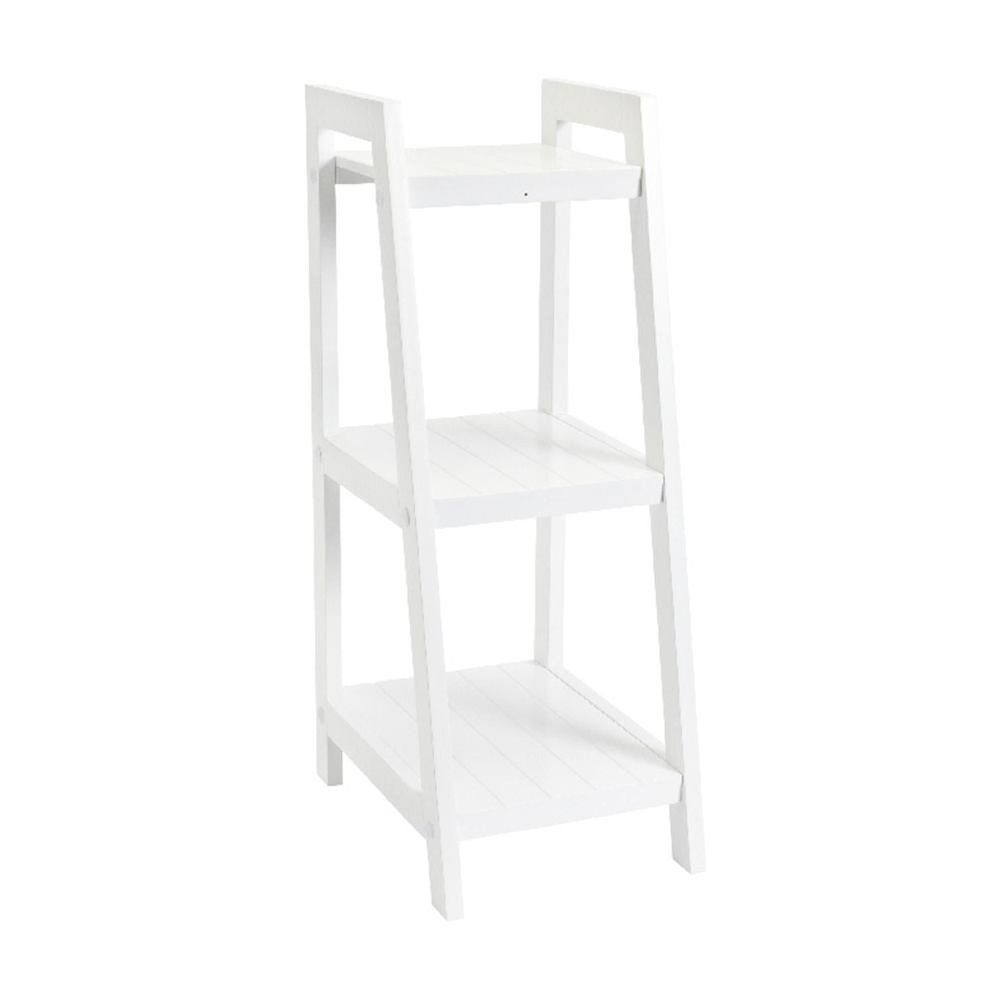 Sainsbury's Home Tongue &amp;amp; Groove 3 Tier Shelves White