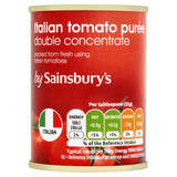 Sainsbury's Italian Tomato Pur&amp;eacute;e Double Concentrate 142g