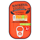 Sainsbury's Mackerel Fillets in Sriracha Hot Sauce 125g