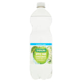 Sainsbury's No Added Sugar Sparkling Apple &amp;amp; Elderflower Flavoured Spring Water 1L