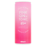 Sainsbury's Pink Gin &amp;amp; Tonic 250ml