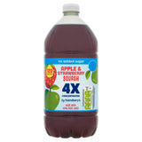 Sainsbury's Quadruple Strength Apple &amp;amp; Strawberry Squash 1.5L