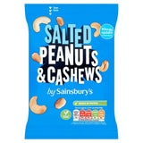 Sainsbury's Salted Peanuts &amp;amp; Cashews 200g
