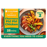 Sainsbury's Simply Cook Churrasco Piri Piri Chicken Meal Kit