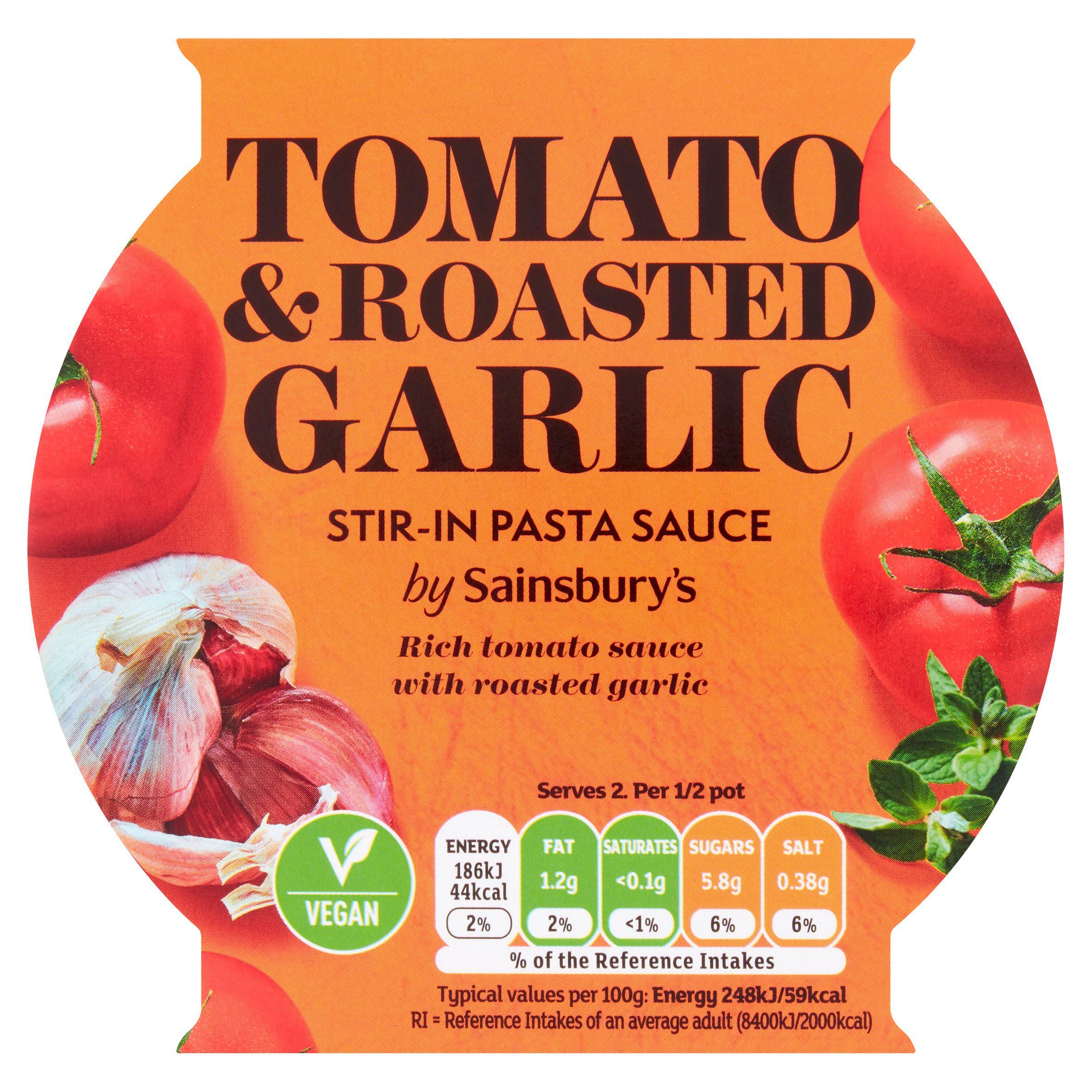 Sainsbury's Stir In Tomato &amp;amp; Roasted Garlic Pasta Sauce 150g