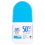 Sainsbury's Sun Protect Baby + Kids 50 + Very High SPF Sensitive Roll On Sun Lotion 50ml