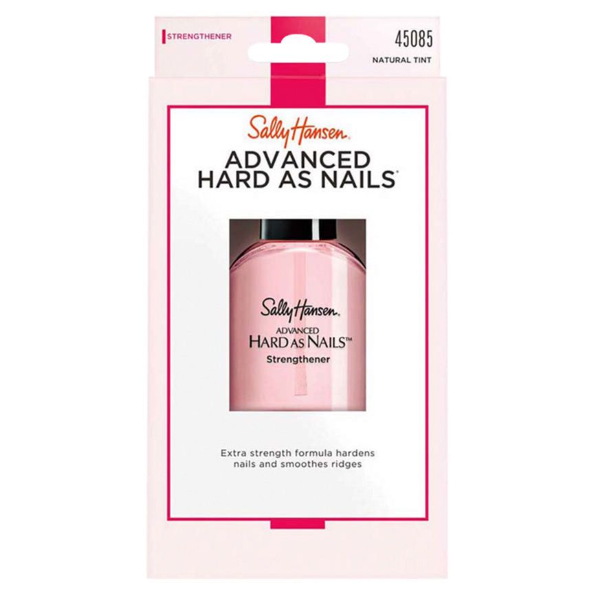Sally Hansen Advanced Hard As Nails Strengthener Hardener Nail Polish with Nylon Nude