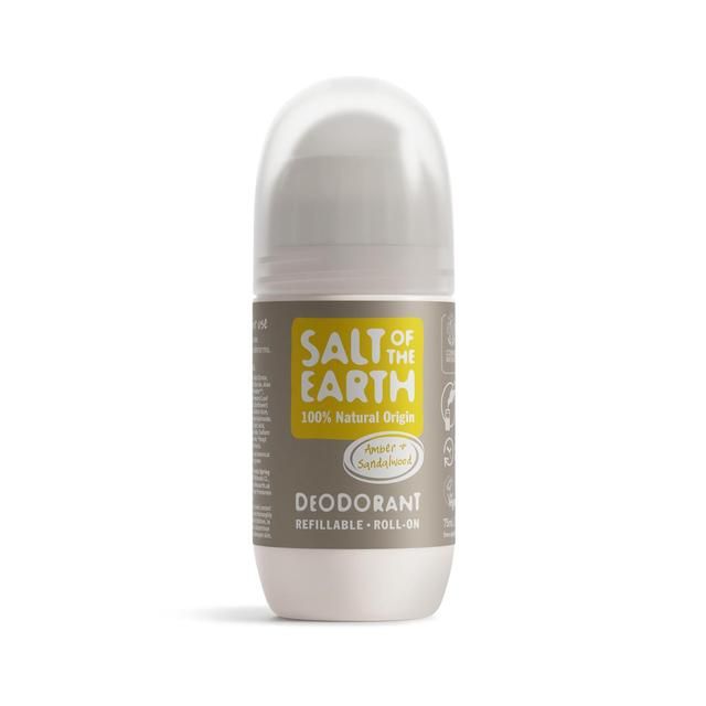 Salt of the Earth Amber &amp;amp; Sandalwood Deodorant Refillable Roll-on   75ml