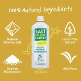 Salt of the Earth Natural Deodorant Spray Refill   1L