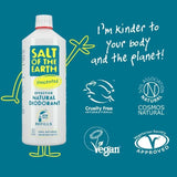 Salt of the Earth Natural Deodorant Spray Refill   1L