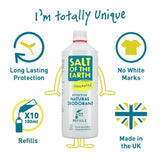 Salt of the Earth Natural Deodorant Spray Refill   1L
