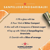 San Pellegrino Classic Taste Orange Glass   4 x 200ml