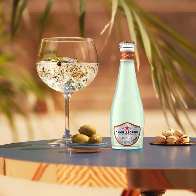 San Pellegrino Oakwood Tonic Water Glass   4 x 200ml